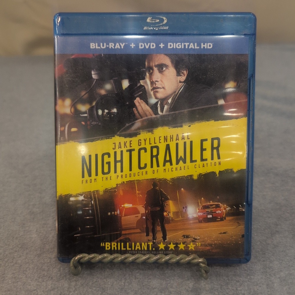 Nightcrawler Blu Ray DVD Digital HD Jake Gyllenhaal Thriller Movie - Picture 1 of 2
